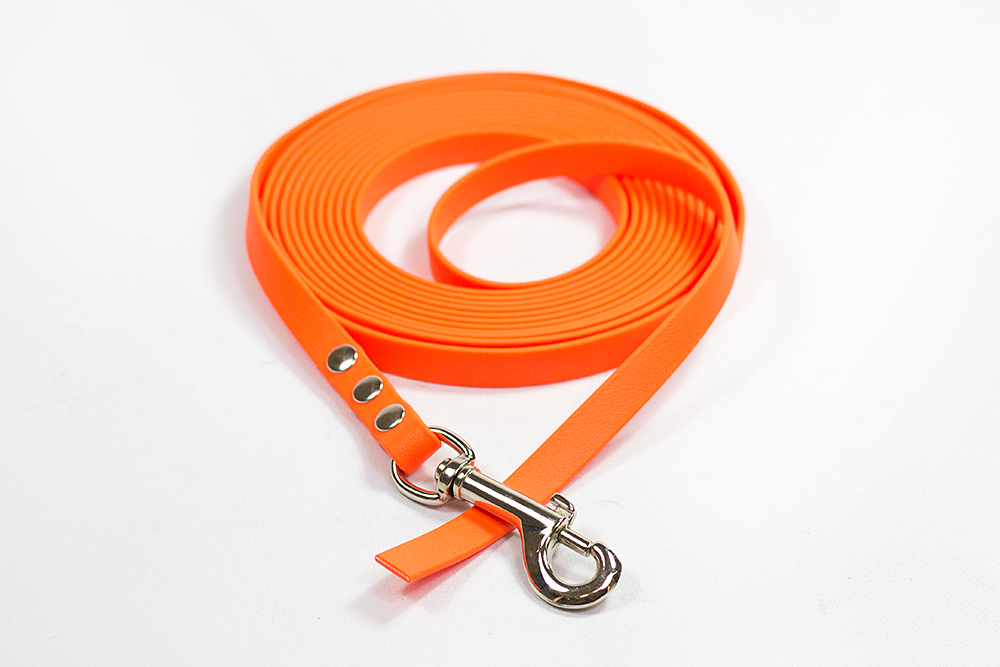 Bellepet Biothaneleine / Schleppleine 5m ohne Handschlaufe - Chrom