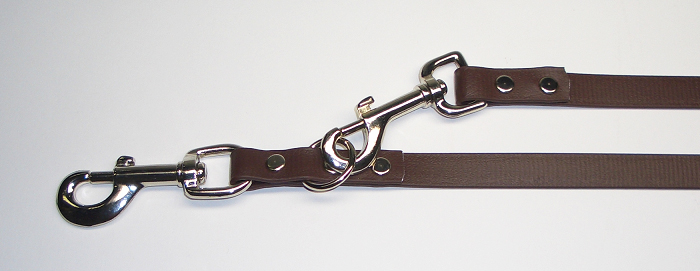 Bellepet Biothane Verlängerungsleine 2,8m 3-fach verst. - Chrom