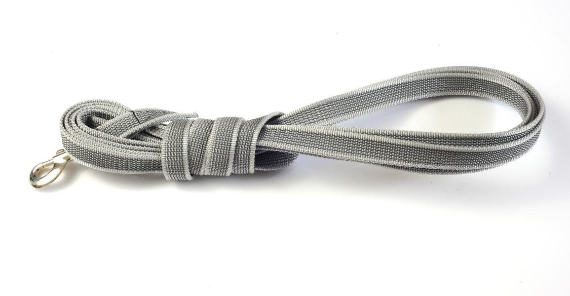 Bellepet - gummierte Nylonleine / Schleppleine 5m mit Handschlaufe