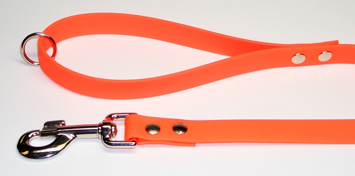 Bellepet Biothaneleine 1,20m mit Handschlaufe - Chrom