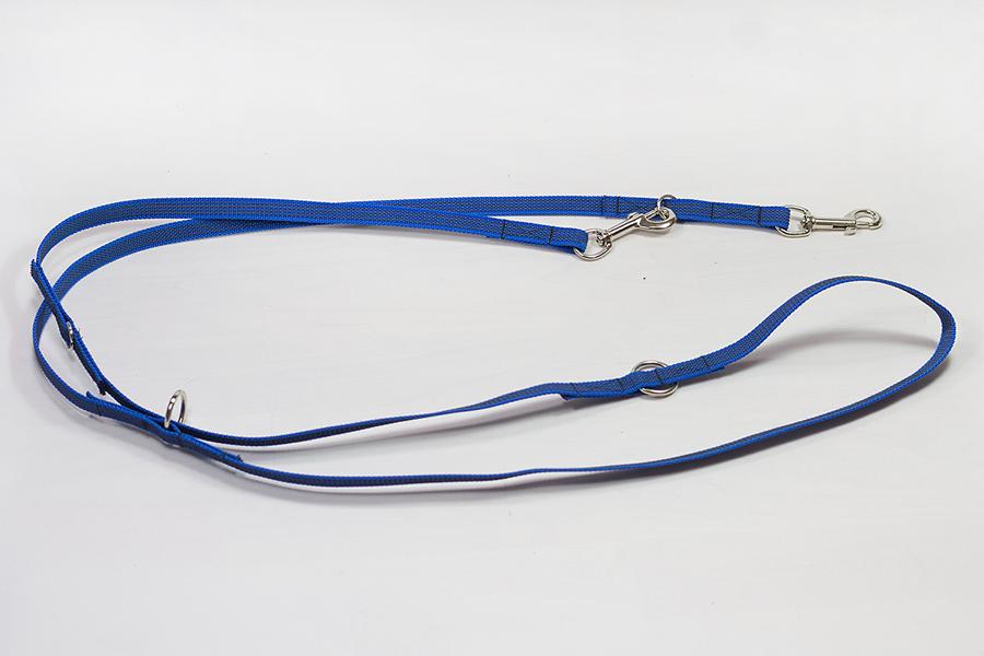 Bellepet - gummierte Nylonleine 2,80m 3-fach verstellbar