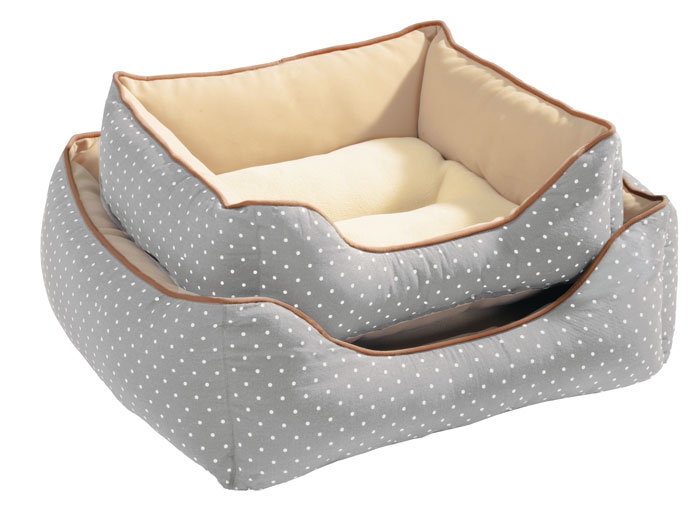 Hunter Hundesofa White Dots