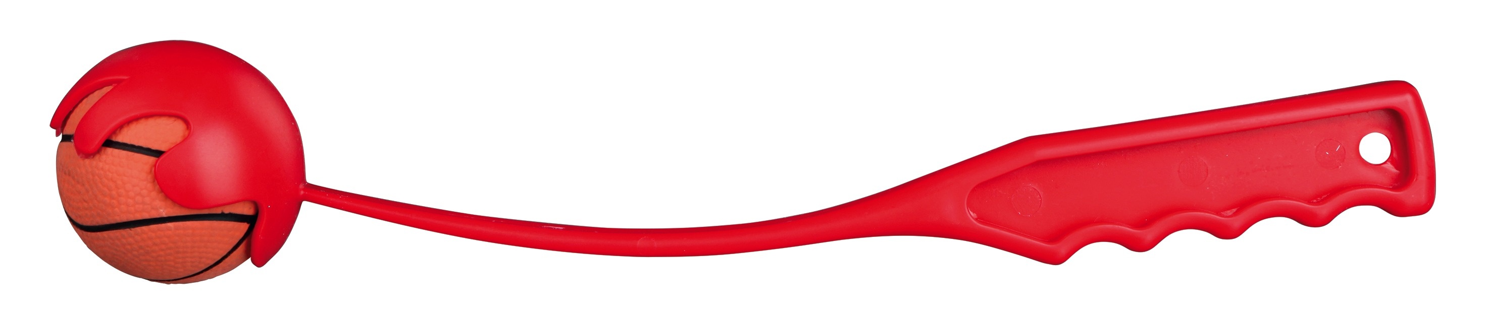 Trixie - Ballschleuder mit Moosgummiball, schwimmt 