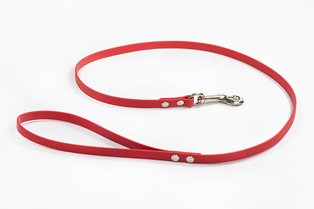 Bellepet Biothaneleine 1m mit Handschlaufe - Chrom