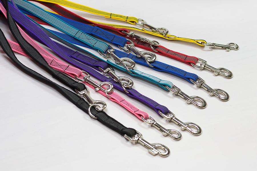 Bellepet - gummierte Nylonleine 2,80m 3-fach verstellbar