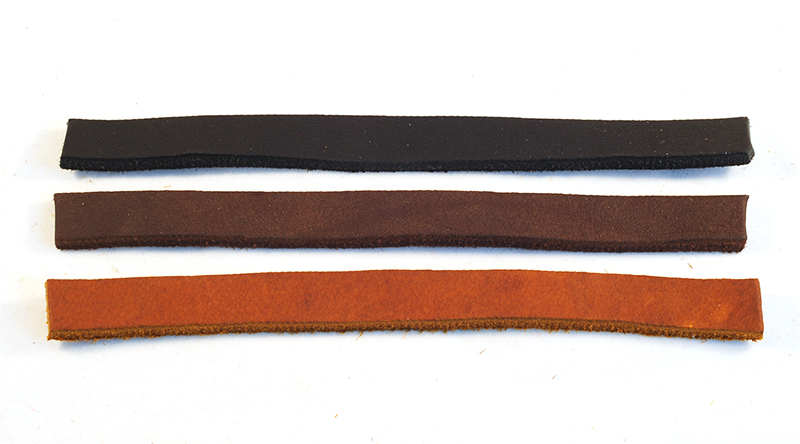 Bellepet Fettleder-Halsband "Braidy" geflochten mit Zugstop - Messing