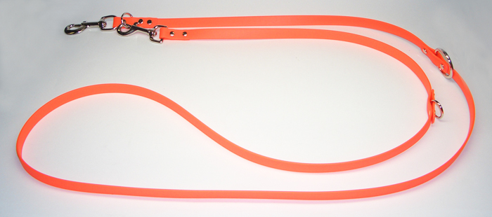 Bellepet Biothane Verlängerungsleine 2,8m 3-fach verst. - Chrom