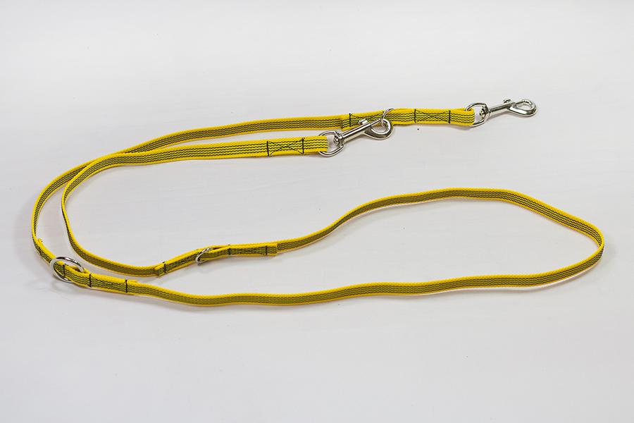 Bellepet - gummierte Nylonleine 2,80m 3-fach verstellbar